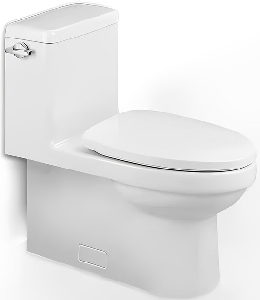 Villeroy & Boch Architectura One-piece Elongated Toilet - White Alpin 5697UW01