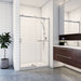 Kalia K3 48 X 77” Sliding Shower Door With Kp Protective Film and Towel Bar