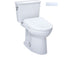 Toilette transitionnelle deux pièces Toto Drake avec siège de bidet Washlet S7 - 1,28 GPF