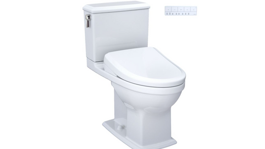 Washlet Toto Connelly + toilette deux pièces S7A - 1,28 GPF et 0,9 GPF