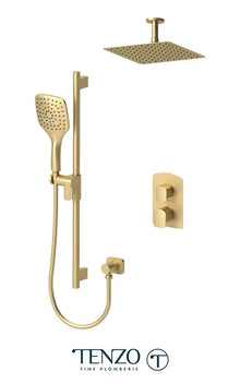 Tenzo - Delano T-box Thermostatic Shower Kit With 2 Functions DET32-21131