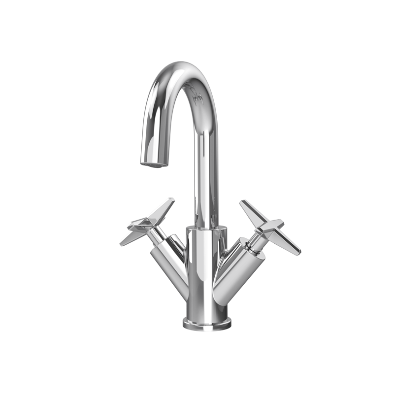 Rubi Lexa Basin Faucet With Cross Handles