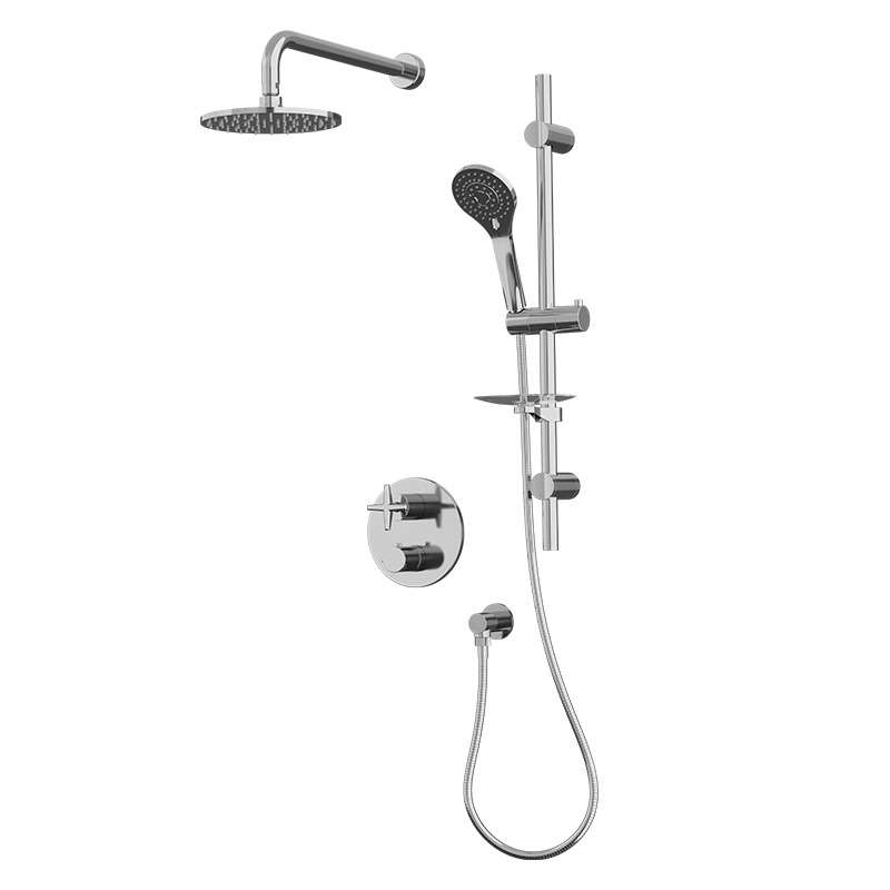 Rubi Ensemble de douche thermostatique 1/2'' Lexa