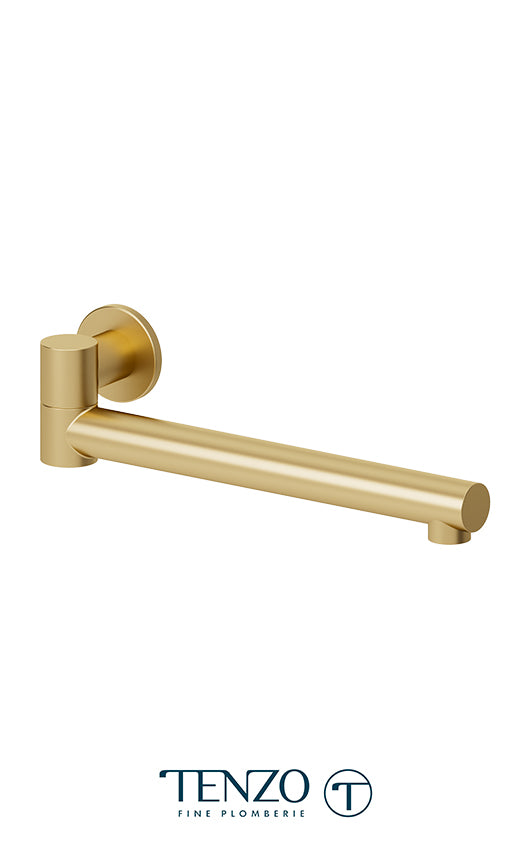 Tenzo Brass Wall Mount Swivel Spout (BSS-303)