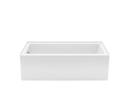 Maax Rubix AFR Baignoire en alcôve 60" X 30" Blanc 105816