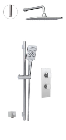 Aquabrass MIAMIBOX Square Shower Trim (2-Way Diverter)