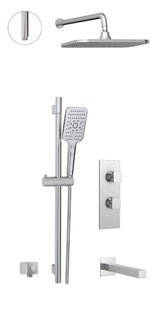 Aquabrass MIAMIBOX Square Shower Trim (2-Way Diverter)