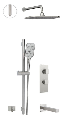 Aquabrass MIAMIBOX Square Shower Trim (2-Way Diverter)