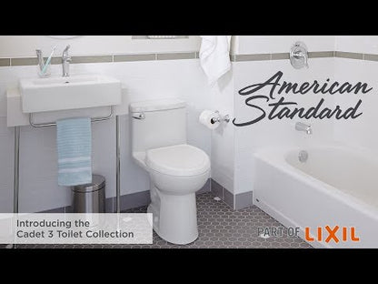 American Standard Compact Cadet 3 One-Piece 1.28 gpf/4.8 Lpf Chair Height Elongated Toilet With Seat