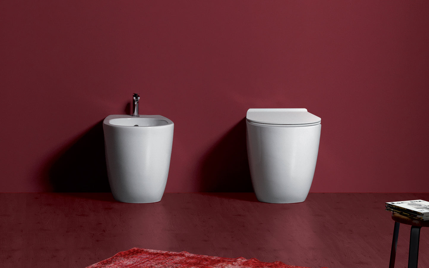 Simas VI01C - VIGNONI Floor Mount Toilet