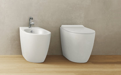 Simas VI01C - VIGNONI Floor Mount Toilet