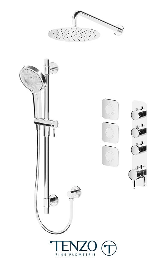 Tenzo Alyss Extenza 3 Function Shower Kit (ALYT43-571168-XX)