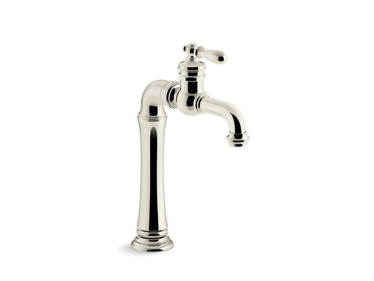 Kohler Artifacts Gentleman'S Bar Sink Faucet- Vibrant Polished Nickel