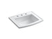 Kohler Lavabo de salle de bain encastré Archer 22-5/8