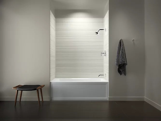 Kohler - Archer 60" X 32" Alcove Bath With Integral Apron, Integral Flange And Right-Hand Drain - Renoz