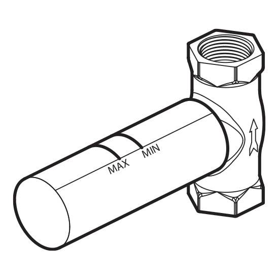 Kalia 3/4" Volume Control Valve with ABS Protective Cover - Renoz