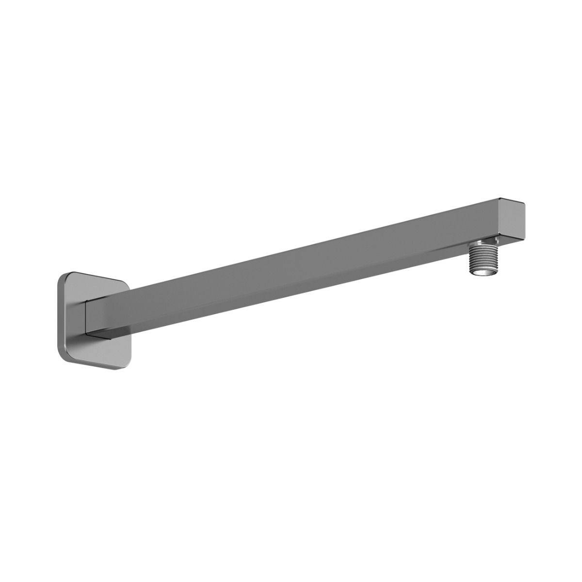 Kalia Wall Mount Square Shower Arm 16" 90 Degree- Chrome - Renoz