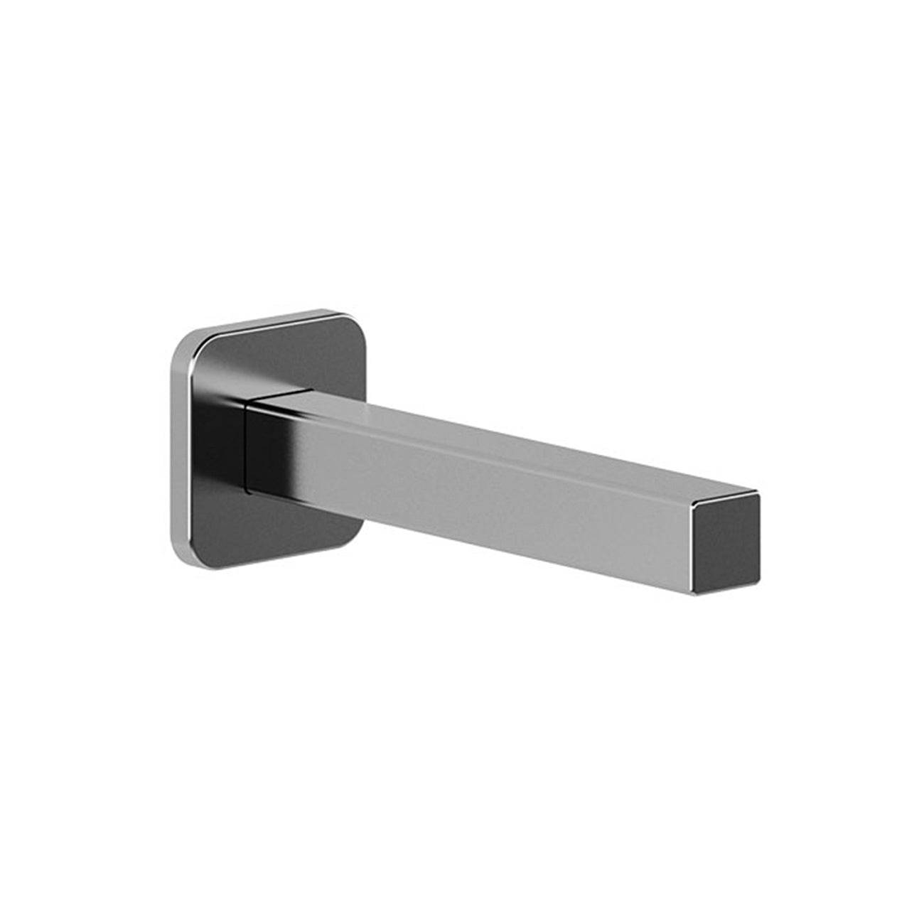 Kalia ½" Cooper "Slip Fit" Inlet or Male Water ½ NPT with 76mm (3'') Adjustment Square Tub Spout- Chrome - Renoz