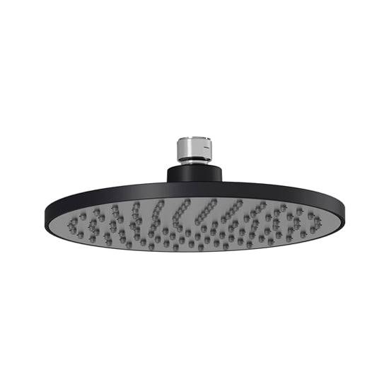 Kalia KONTOUR 7.87" Rain Shower Head- Black/Chrome - Renoz