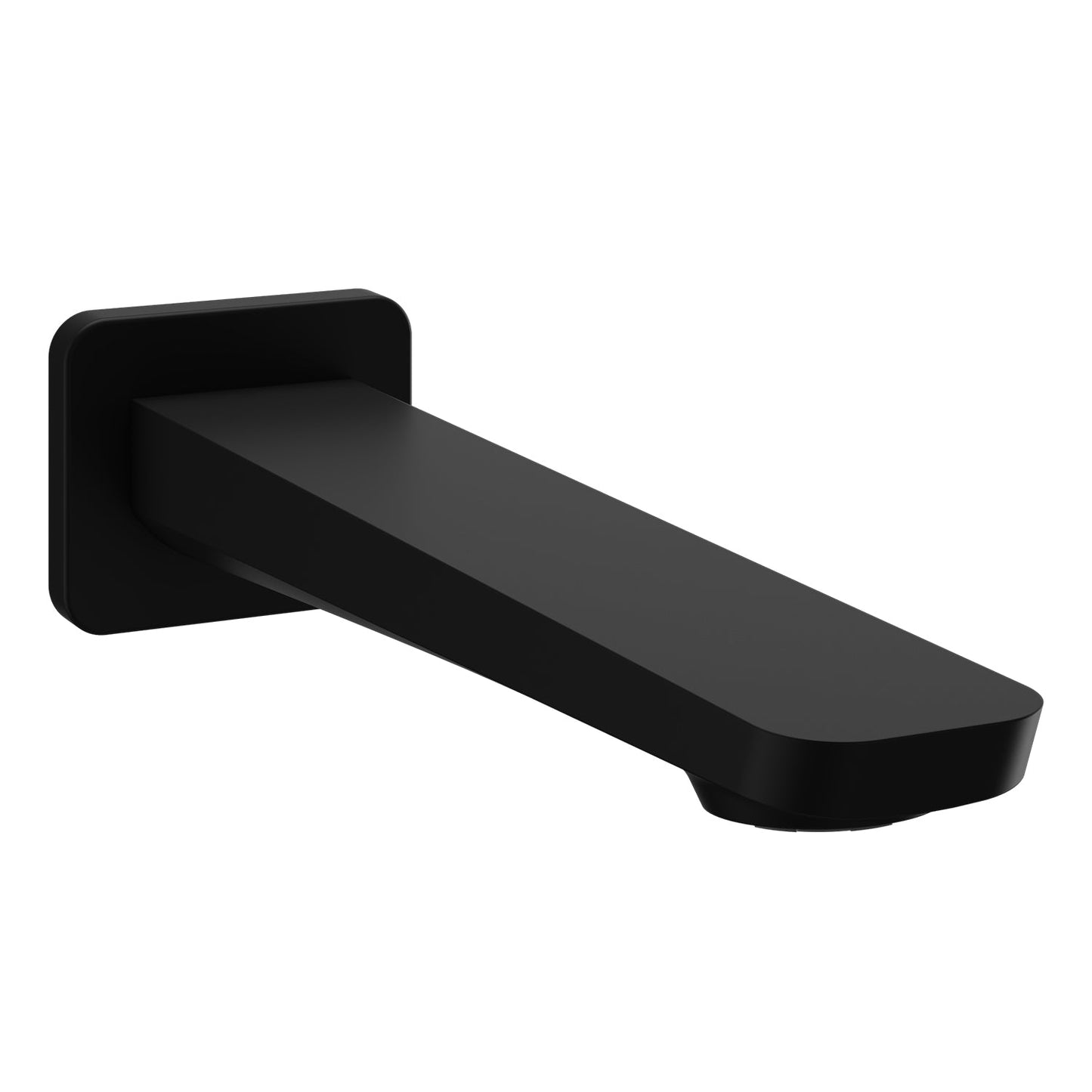 Kalia MOROKA 8.37" Square Tub Spout- Matte Black - Renoz