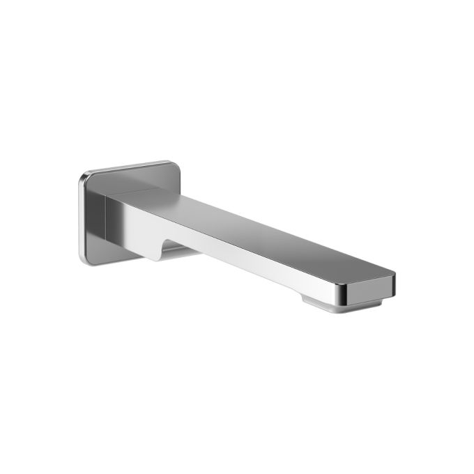 Kalia - Kareo Square Tub Spout - Chrome