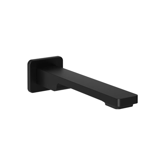 Kalia - Kareo Square Tub Spout - Matte Black