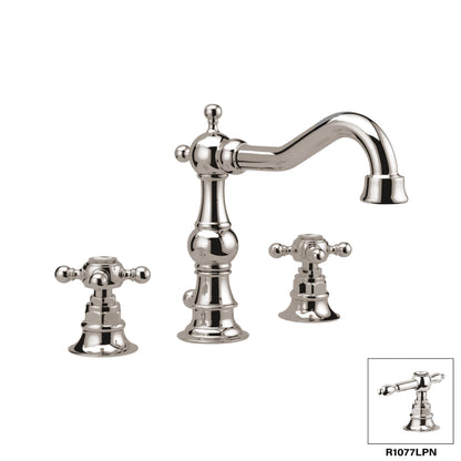 Aquadesign Products Lavabo répandu – Drain inclus (Julia R1077) - Nickel poli