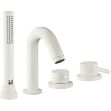 PierDeco Digit 4 Hole Roman Bath Faucet With Diverter