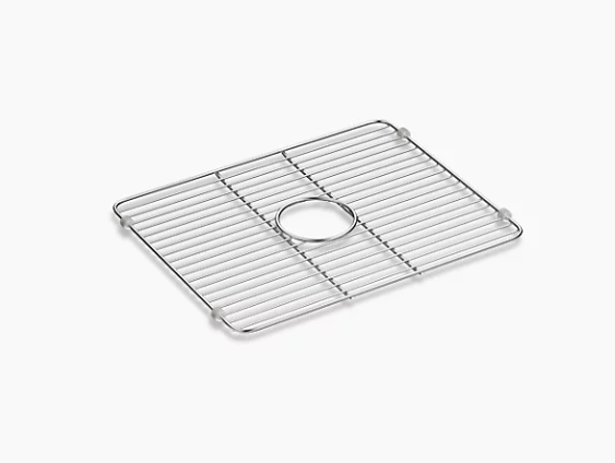 Kohler Iron/Tones Stainless Steel Large Sink Rack, 18-1/4" X 14-3/8"