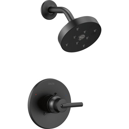 Delta TRINSIC Monitor 14 Series Shower Trim -Matte Black (Valve Sold Separately)