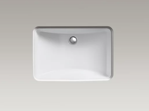 Kohler Lavabo de salle de bain encastré 20-7/8" X 14-3/8" X 8-1/8" Ladena