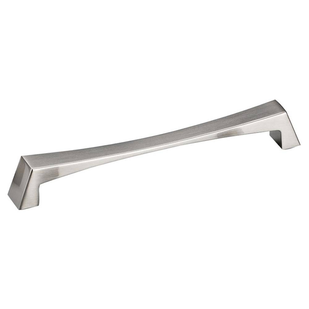 Pomelli Designs Brant 7 Inch Cabinet Pull Handle- Brushed Nickel - Renoz