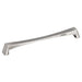 Pomelli Designs Brant 10 Inch Cabinet Pull Handle- Brushed Nickel - Renoz