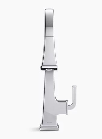 Kohler Riff Pull-Down Single-Handle Kitchen Faucet - Vibrant Stainless