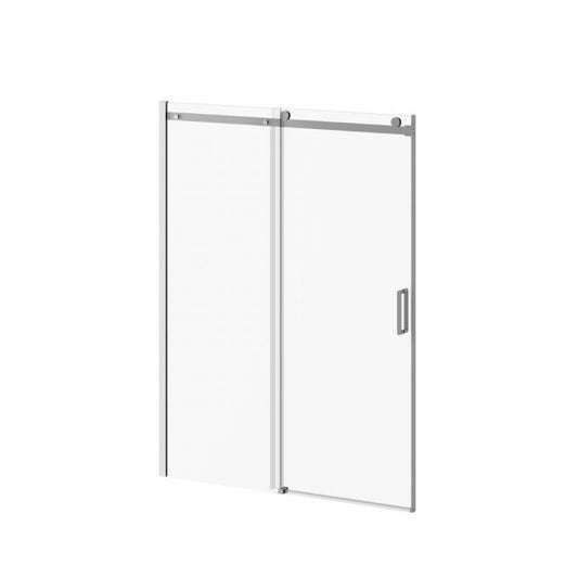 Porte de douche coulissante Kalia SPEC Koncept-II 60" x 77" avec verre transparent - Chrome