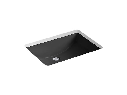 Kohler Ladena 23-1/4" X 16-1/4" X 8-1/8" Undermount Bathroom Sink- Black