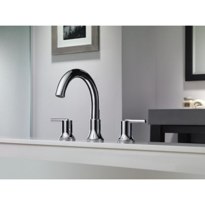 Delta TRINSIC 3 Hole Roman Tub Filler Trim-Chrome (Valves Sold Separately)