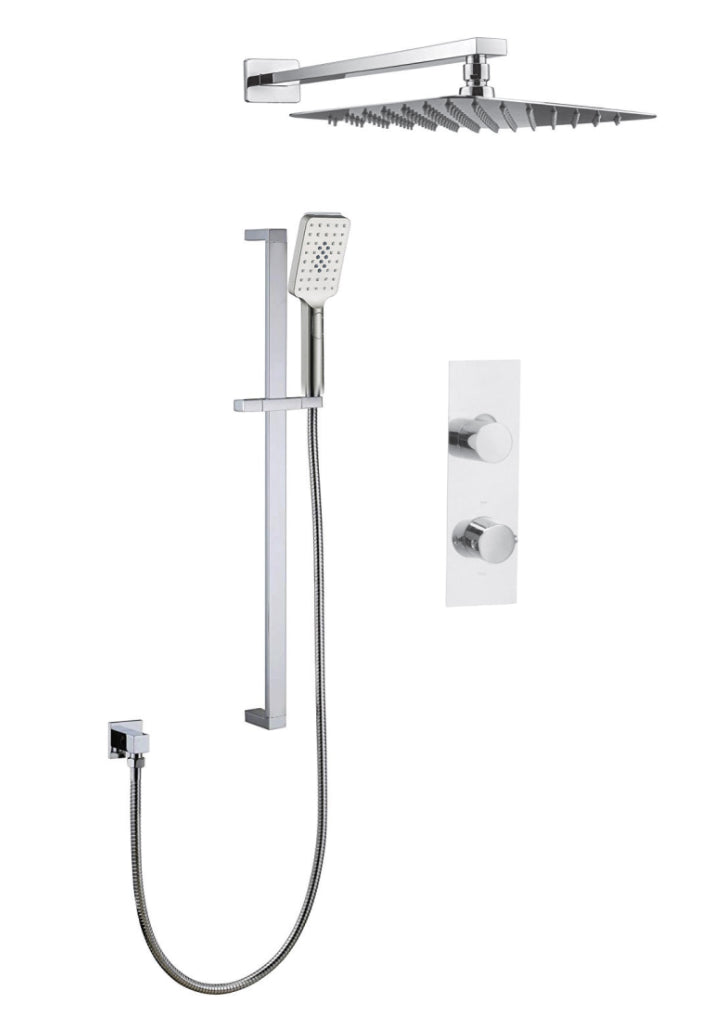 Streamline Cavalli CAVKIT5 Thermostatic Shower Kit With 10" Square Shower Head