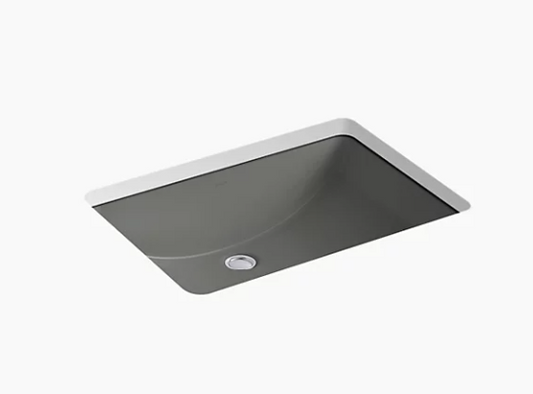 Lavabo de salle de bain encastré Kohler Ladena 23-1/4" X 16-1/4" X 8-1/8" - Gris tonnerre