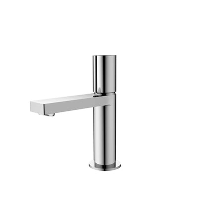 Stylish Riela 7" Single Handle Modern Bathroom Basin Faucet in Polished Chrome Finish B-104C - Renoz