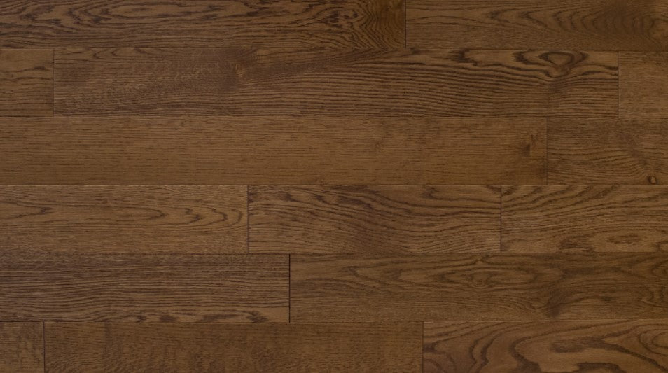 Parquet Grandeur Bois Franc Massif Contemporain Écorce d'Arbre Chêne