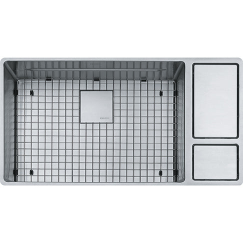 Franke 33.62" x 18.86" Chef Center CUX110-24 Stainless Steel Kitchen Sink - Renoz