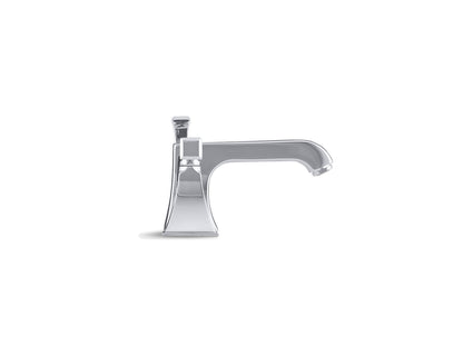 Kohler Memoirs Stately Widespread Bathroom Sink Faucet With Deco Lever Handles - Chrome