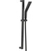 Delta H2Okinetic 3-Setting Slide Bar Hand Shower- Matte Black