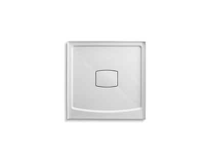 Kohler Base de douche Archer 36" X 36" à seuil unique et drain central avec couvercle amovible - Blanc