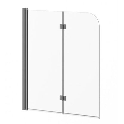 Kalia Spec Flip 46" x 56" Bathtub Pivot Doors- Chrome