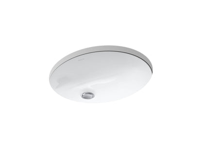 Kohler Caxton Oval 17" X 14" Undermount Bathroom Sink