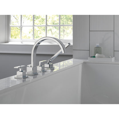 Delta VERO Roman Tub Filler Trim with Hand Shower -Chrome