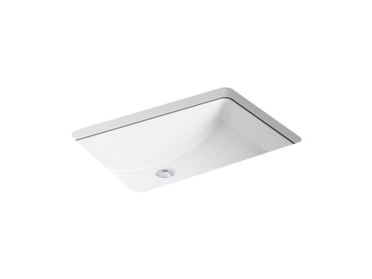 Lavabo de salle de bain encastré Kohler Ladena 23-1/4" X 16-1/4" X 8-1/8" - Blanc