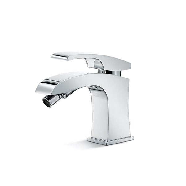 Streamline Newform Bath X-Sense Single Lever Bidet Faucet with 1-1/4" Pop-up Waste